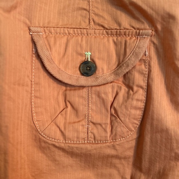 NWT Merona Orange Cargo Shorts with Drawstring Waist, Women’s 14 - Picture 6 of 7